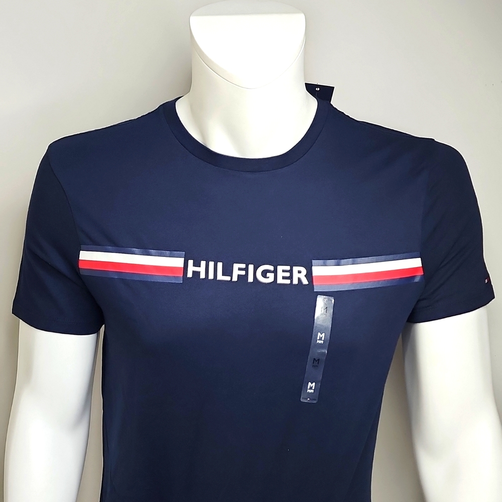 TOMMY HILFIGER NAVY, MEDIUM TSHIRT